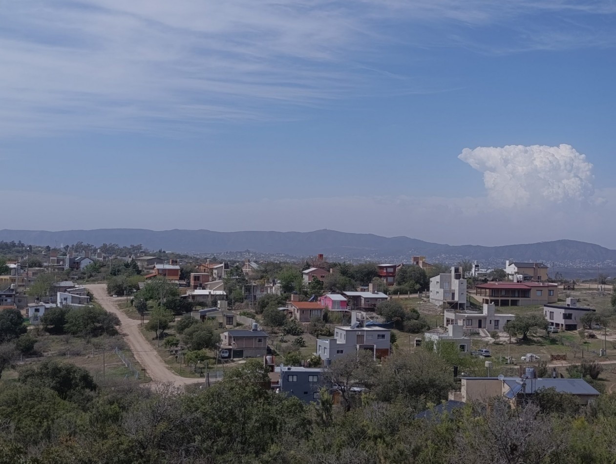 En VENTA LOTE hermosa vista en TANTI con ESCRITURA 
