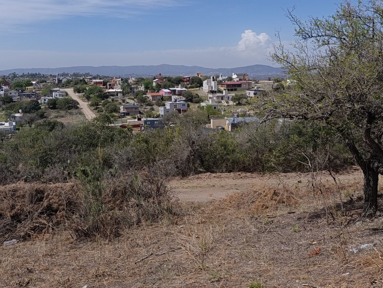 En VENTA LOTE hermosa vista en TANTI con ESCRITURA 