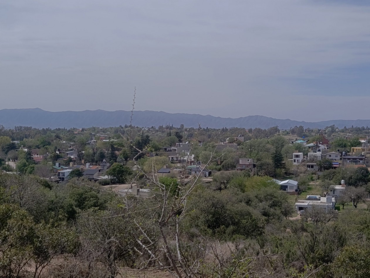 En VENTA LOTE hermosa vista en TANTI con ESCRITURA 
