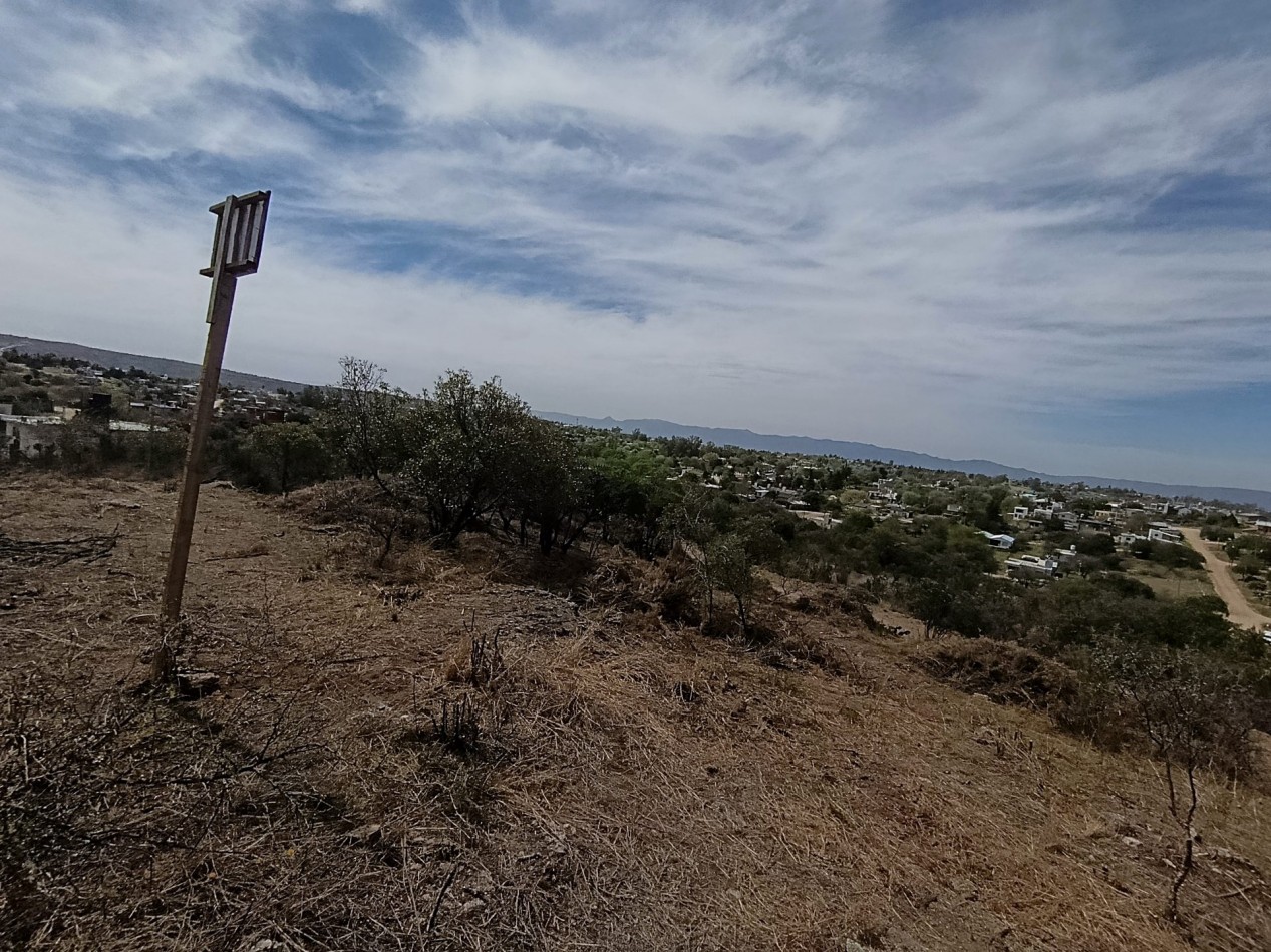 En VENTA LOTE hermosa vista en TANTI con ESCRITURA 